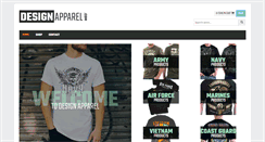 Desktop Screenshot of design-apparel.com