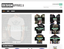 Tablet Screenshot of design-apparel.com